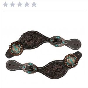 Showman Ladies Spur Strap